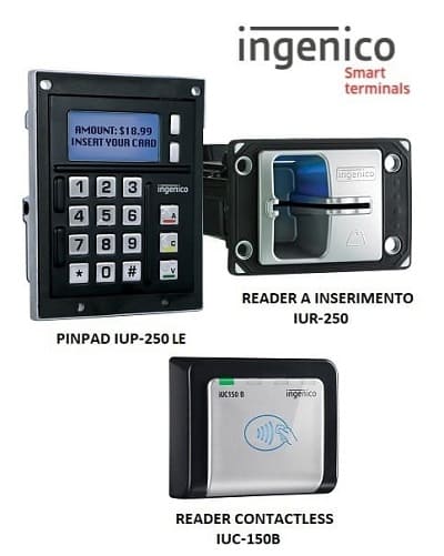 Ingenico Iself è molto utilizzato in Italia nelle casse automatiche per pagamento servizi , parcheggi, prestazioni sanitarie e per comprare prodotti