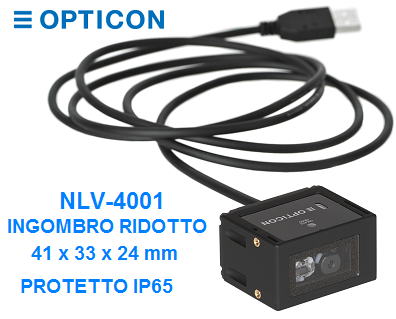 Letttore di codici a barre 1D Opticon NLV-4001