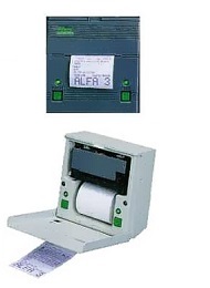 La stampante da pannello Alfapanel emette scontrini in carta standard che non si alterano nel tempo