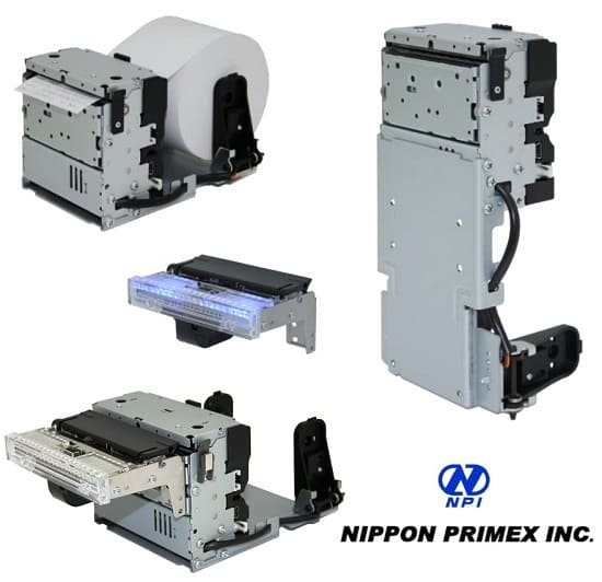 Stampante kiosk Nippon Primex NP-KV20 e NP-KV30 Stampanti modulari Nippon Primex KV-20 e Nippon Primex- KV30
