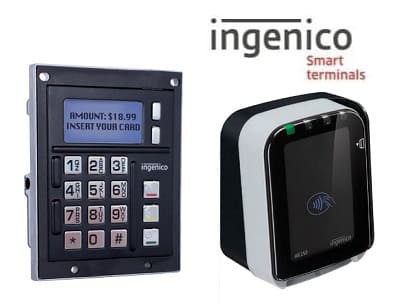 Ingenico DUO Ingenico Iself DUO è compatto e accetta tutti i tipi di carta