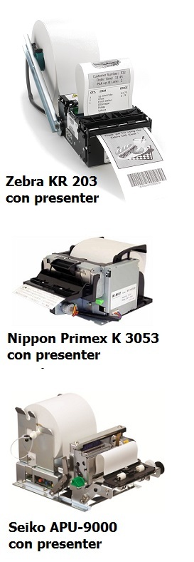 Tanti modelli di stampanti per kiosk a tua disposizione