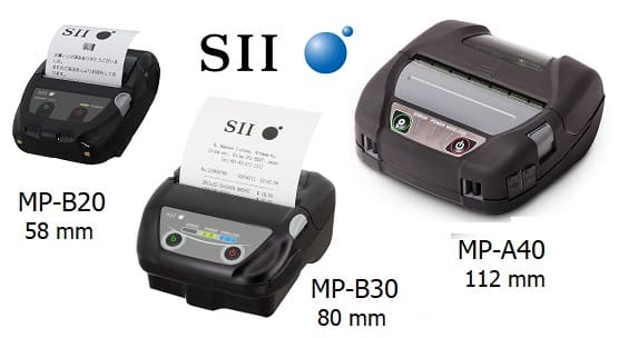 Seiko instruments propone la serie MP di mobile printer per appliczioni professionali