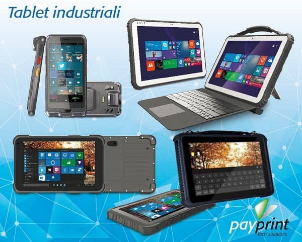 Tablet rugged Windows e Android Nuova gamma tablet rugged Windows e Android. Qualità e convenienza.